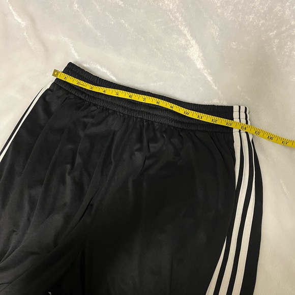 Adidas black with white stripes athletic climalite shorts - Picture 13 of 13
